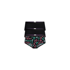 UltraModal™ Core Cheeky Brief 3-Pack | Electric Hearts Pack