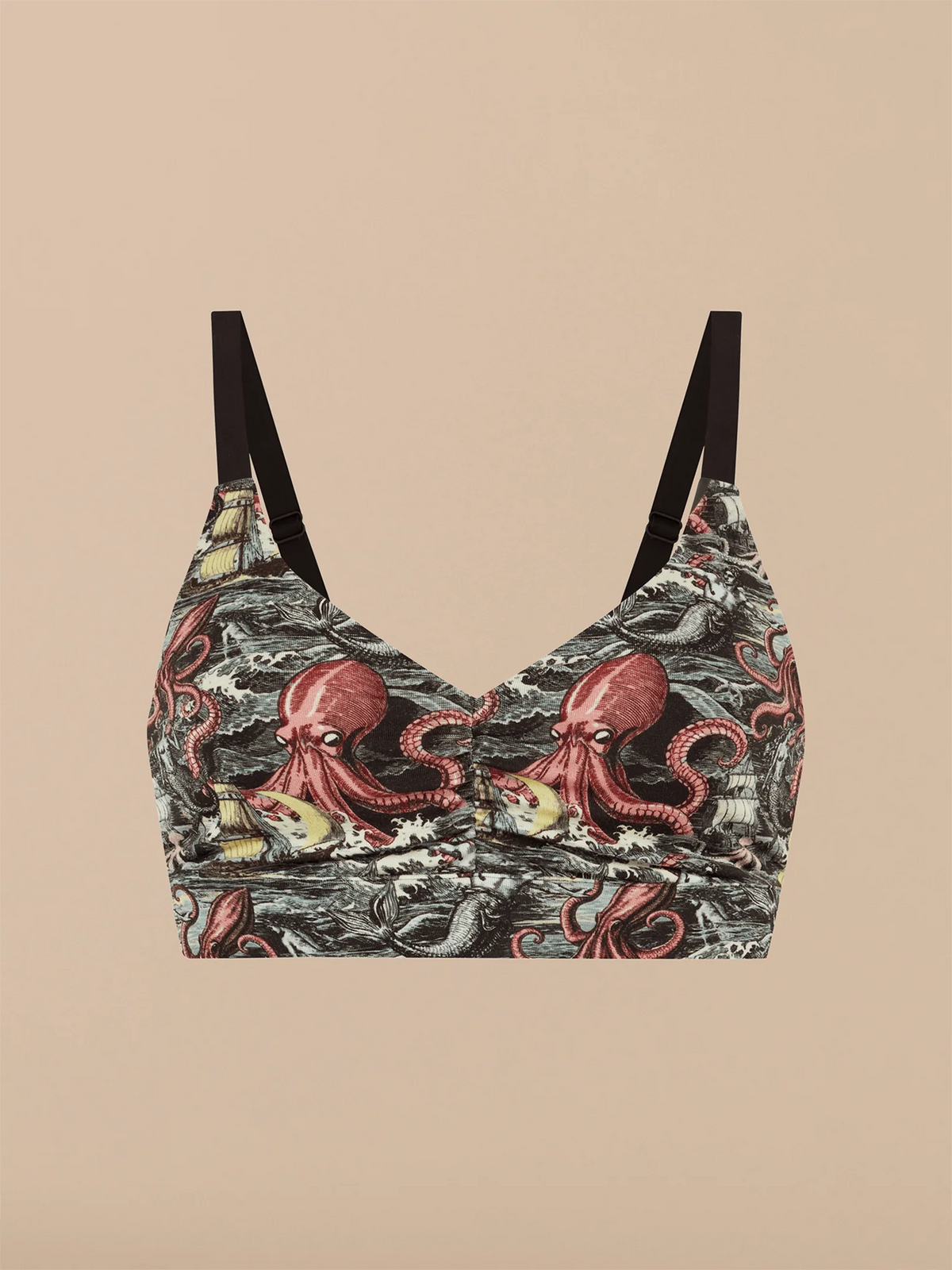 Curvy UltraModal™ FeelFree Ruched Bralette | Shipwrecked