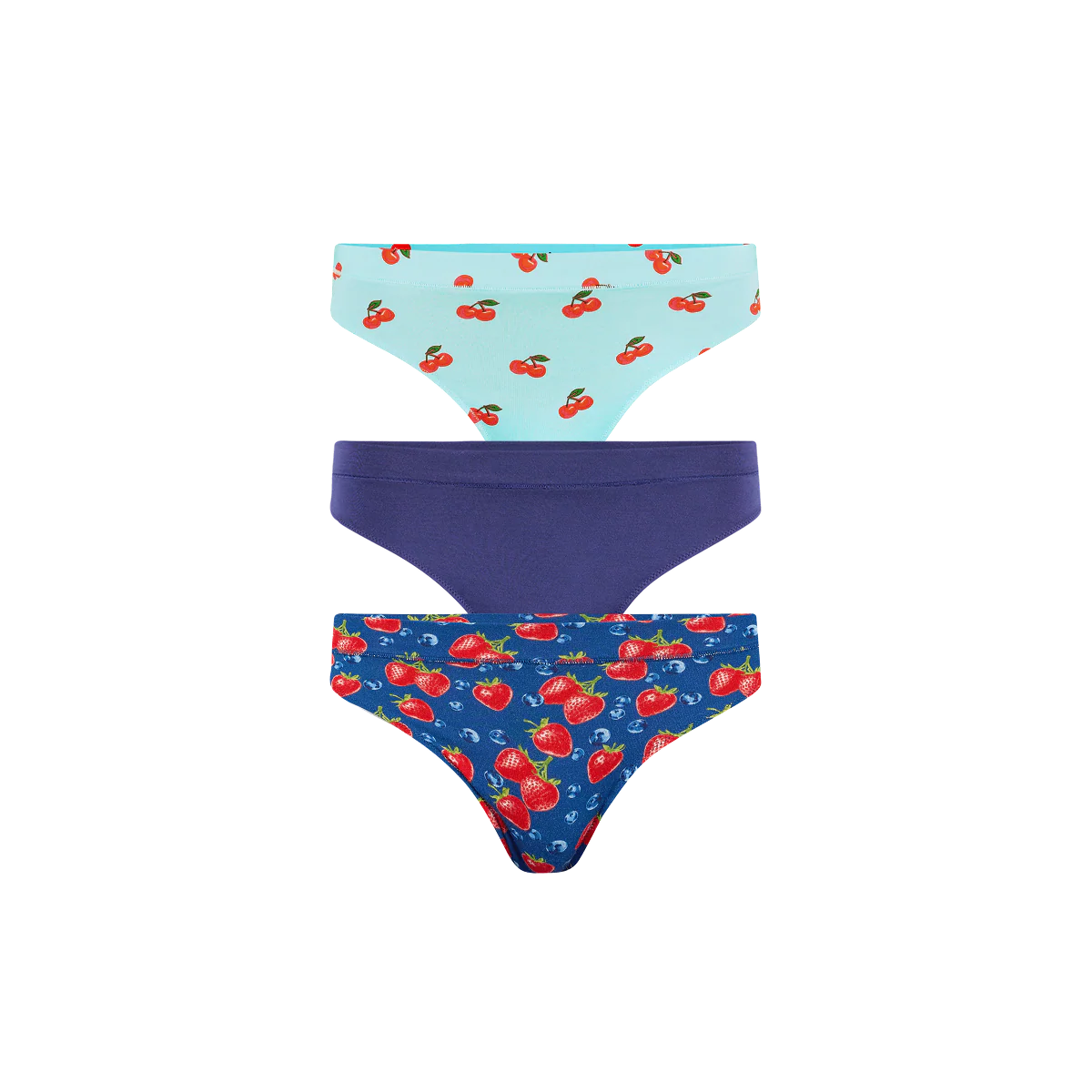 UltraModal™ FeelFree Thong 3-Pack | Summer Berries Pack