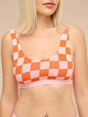 UltraModal™ Core Scoop Bralette | Cheeky Check
