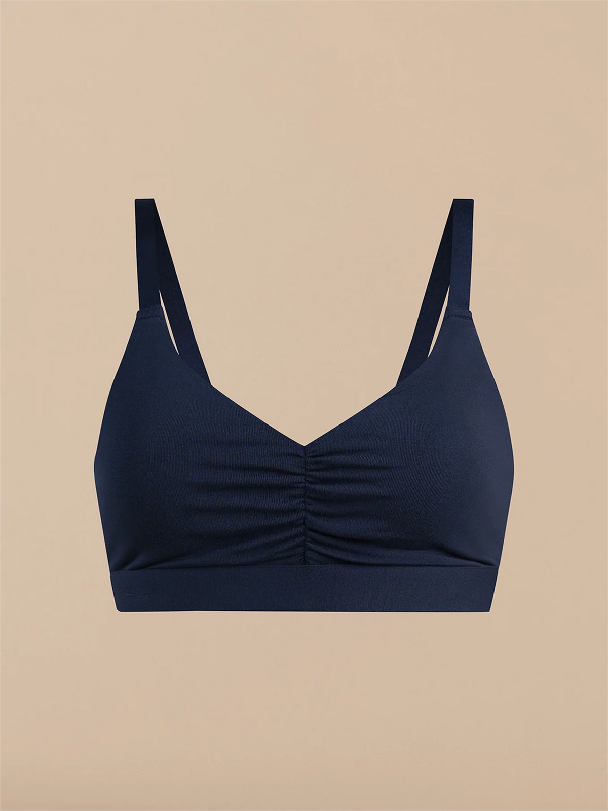 Curvy UltraModal™ FeelFree Ruched Bralette | Dark Sapphire/Dark Sapphire