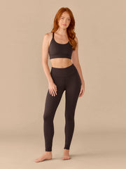 MoveMe Longline Sports Bra | Black