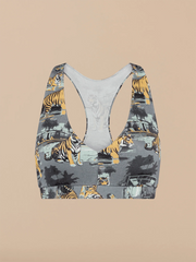 UltraModal™ FeelFree Racerback Bralette | Poolside Tiger