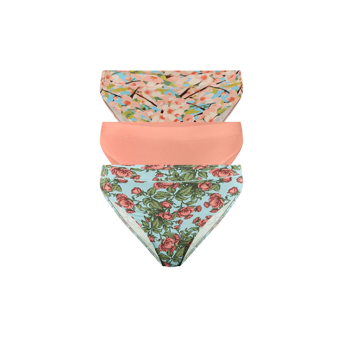 UltraModal™ FeelFree High Leg Bikini 3-Pack | Blossom Pack