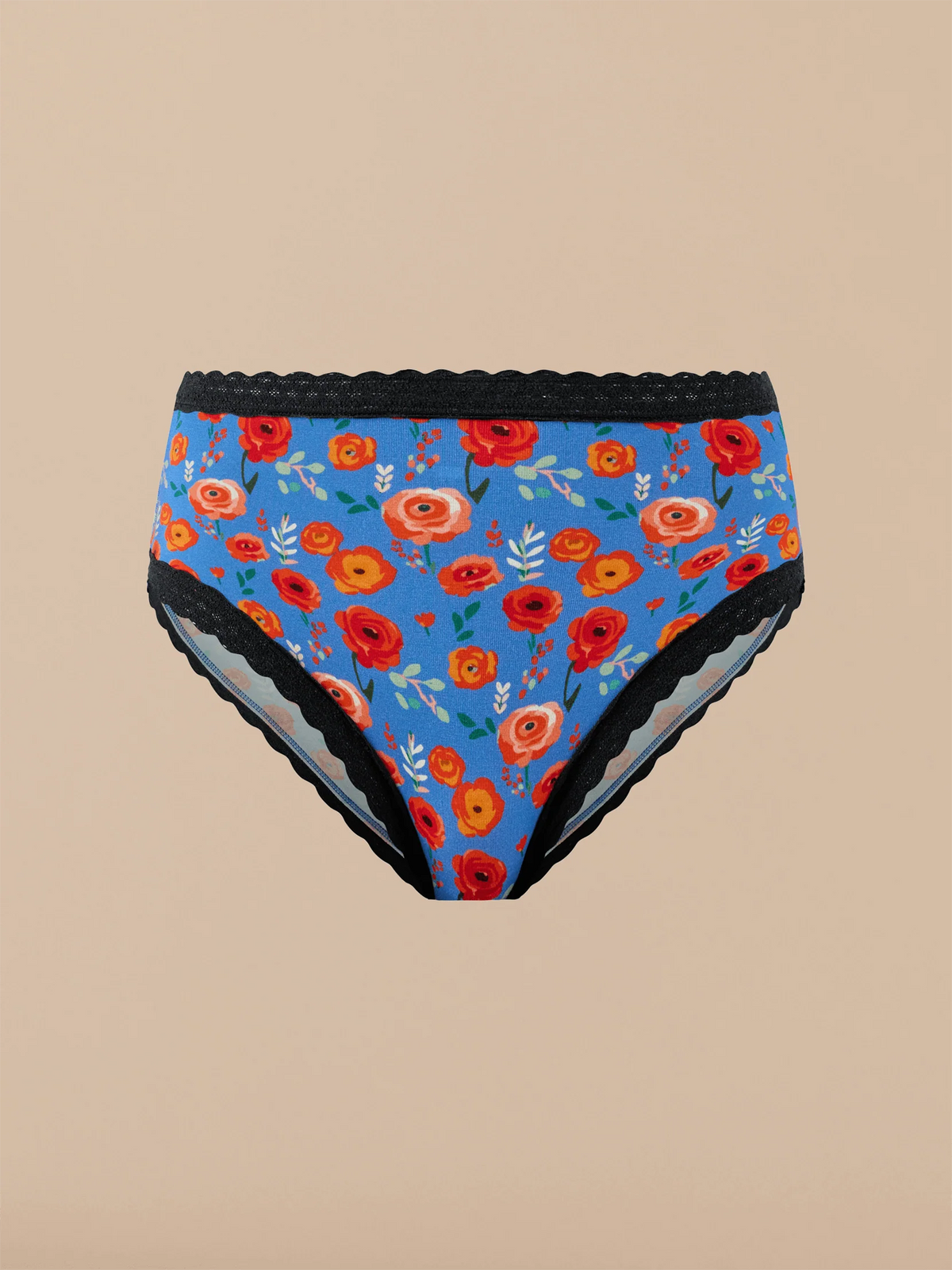 UltraModal™ Lace High-Waisted Cheeky Bikini | Painted Petals