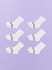 Essential Crew Sock 6-Pack | White Pack