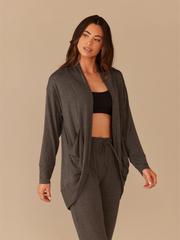 UltraModal™ Cocoon Cardigan | Heather Grey