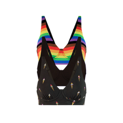 UltraModal™ FeelFree Longline Bralette 3-Pack | Pride Pack