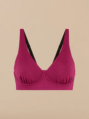 UltraModal™ FeelFree Longline Bralette | Plum