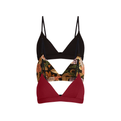 UltraModal™ FeelFree Triangle Bralette 3-Pack | Garden Snake Pack