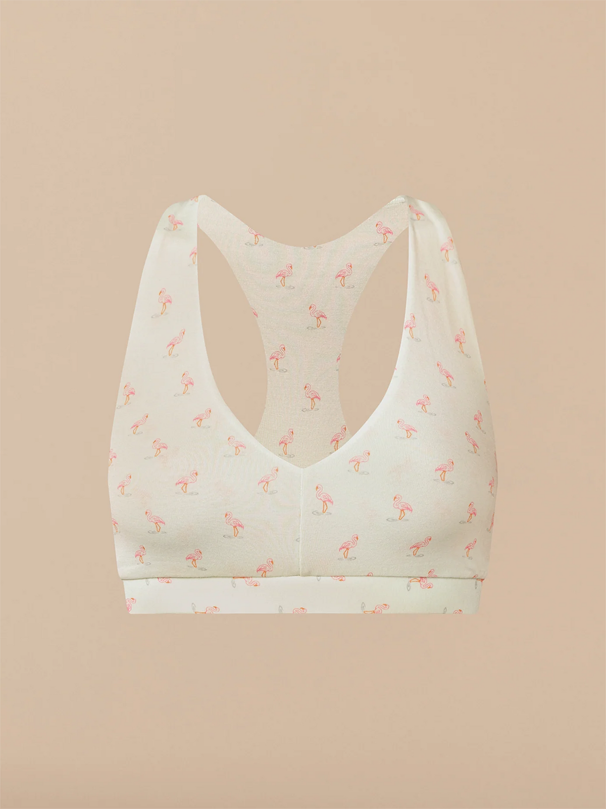 UltraModal™ FeelFree Racerback Bralette | Blue Flamingos