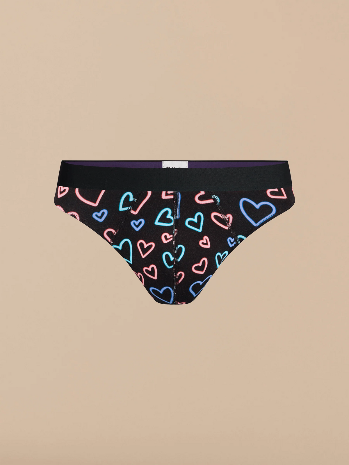 UltraModal™ Core Pouch Front Thong | Electric Hearts 2.0