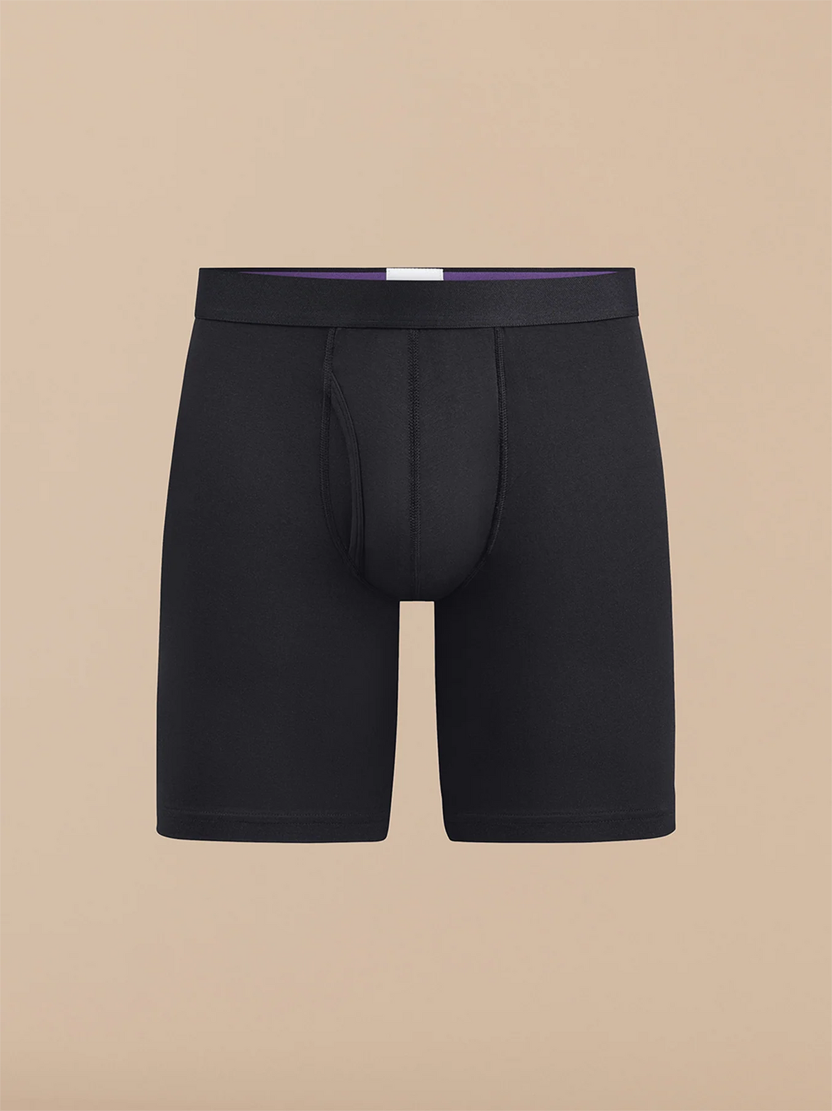 UltraModal™ Core Ball Caddy™ Long Boxer Brief w/ Fly | Black