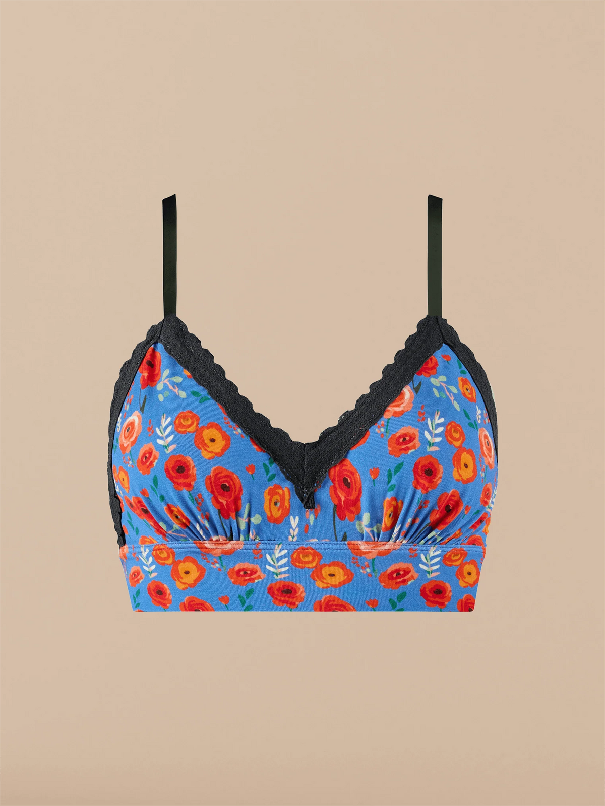 UltraModal™ Lace Plunge Bralette | Painted Petals