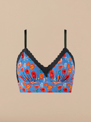 UltraModal™ Lace Plunge Bralette | Painted Petals