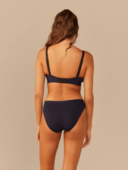 Curvy UltraModal™ FeelFree Ruched Bralette | Dark Sapphire/Dark Sapphire