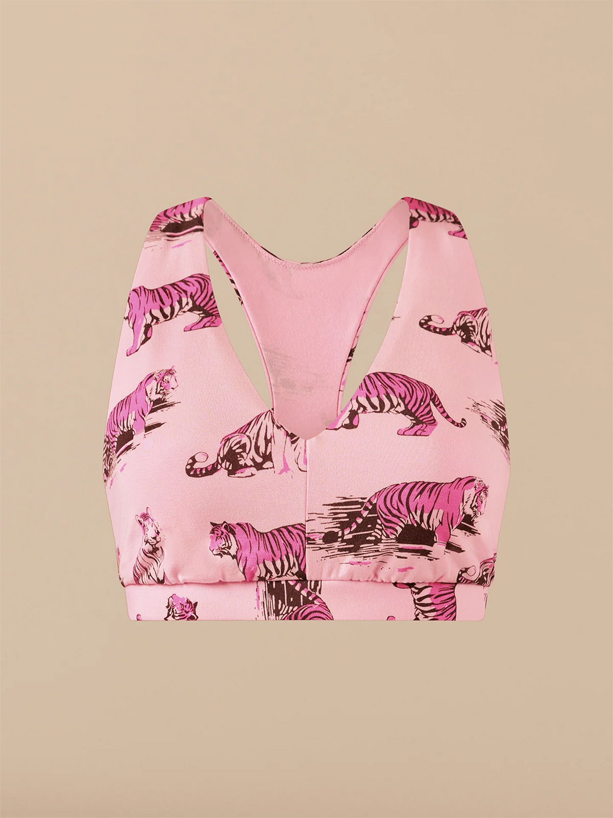 Curvy UltraModal™ FeelFree Racerback Bralette | Tiger Pop