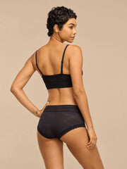 All Over Lace Hipster | Midnight Web