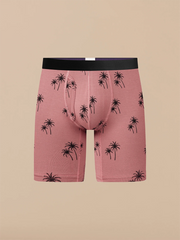 UltraModal™ Core Long Boxer Brief w/ Fly | Faded Palms