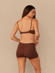 UltraModal™ FeelFree Ruched Bralette | Walnut Shell/Walnut Shell