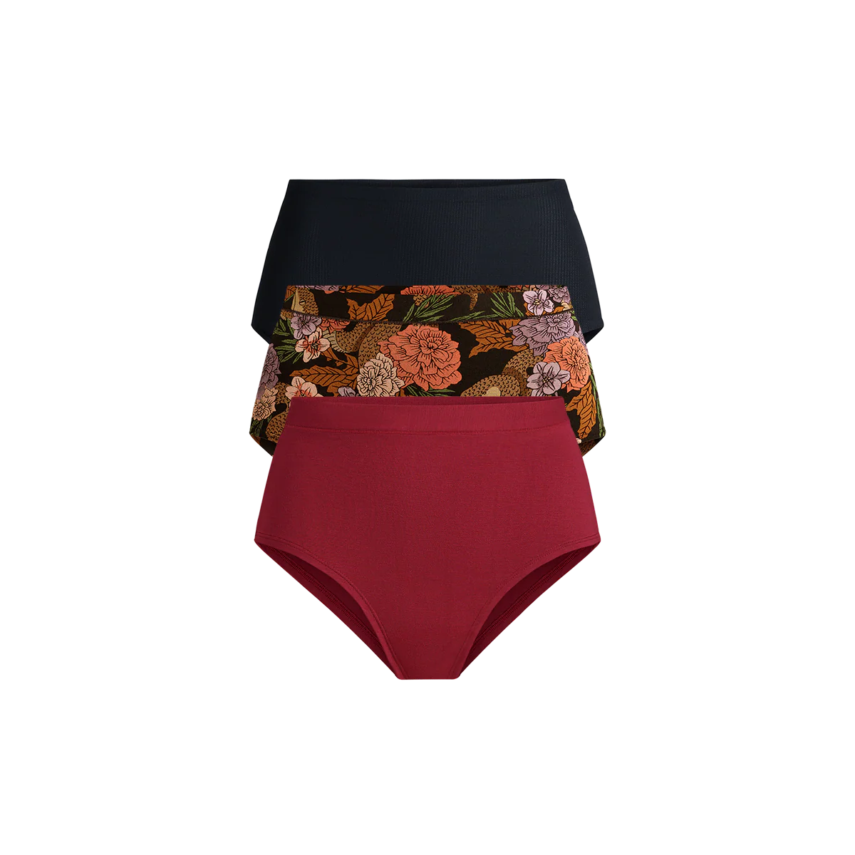 UltraModal™ FeelFree High-Waisted Cheeky 3-Pack | Garden Snake Pack