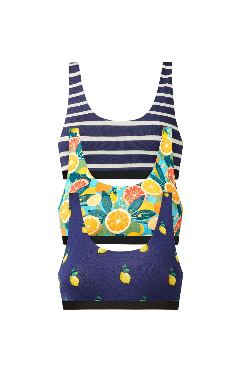 UltraModal™ Core U-Back Bralette 3-Pack | Amalfi Pack