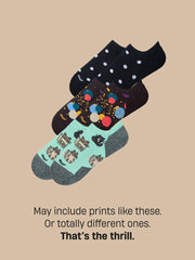 Essential Ankle Sock 3-Pack | It's a Mystery!