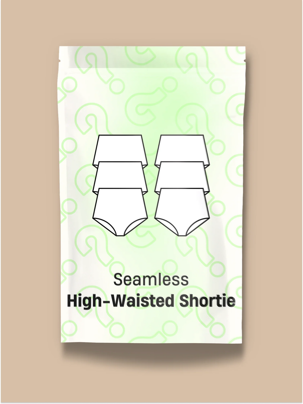 Seamless High-Waisted Shortie 6-Pack | It's a Mystery!