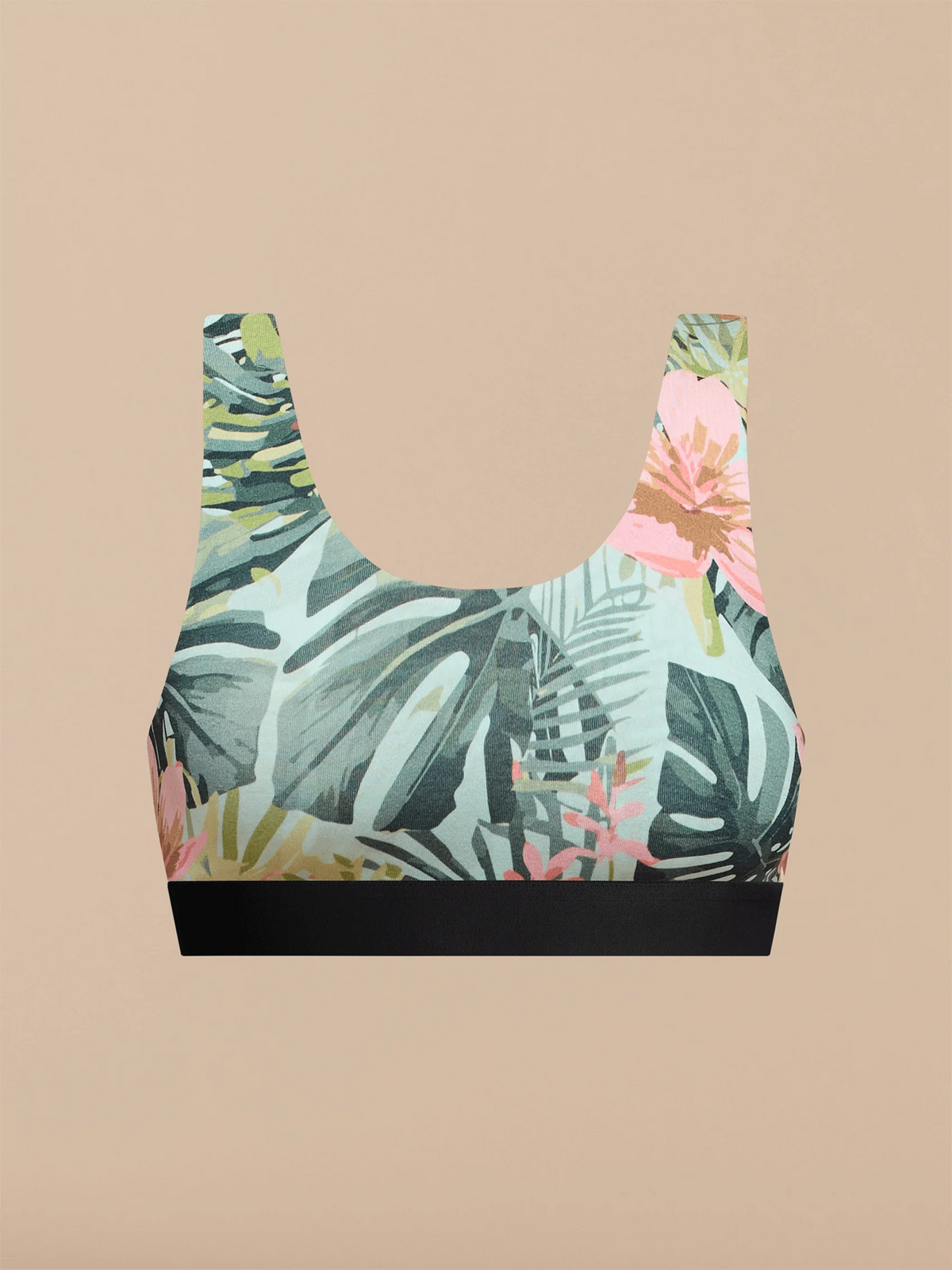 Curvy UltraModal™ Core Scoop Bralette | Hibiscus