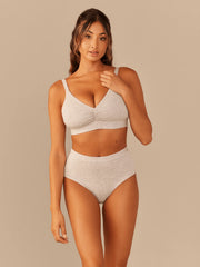 Curvy UltraModal™ FeelFree Ruched Bralette | Purple