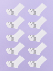 Essential Crew Sock 10-Pack | White Pack