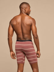 UltraModal™ Core Long Boxer Brief w/ Fly | Desert Heat Stripes