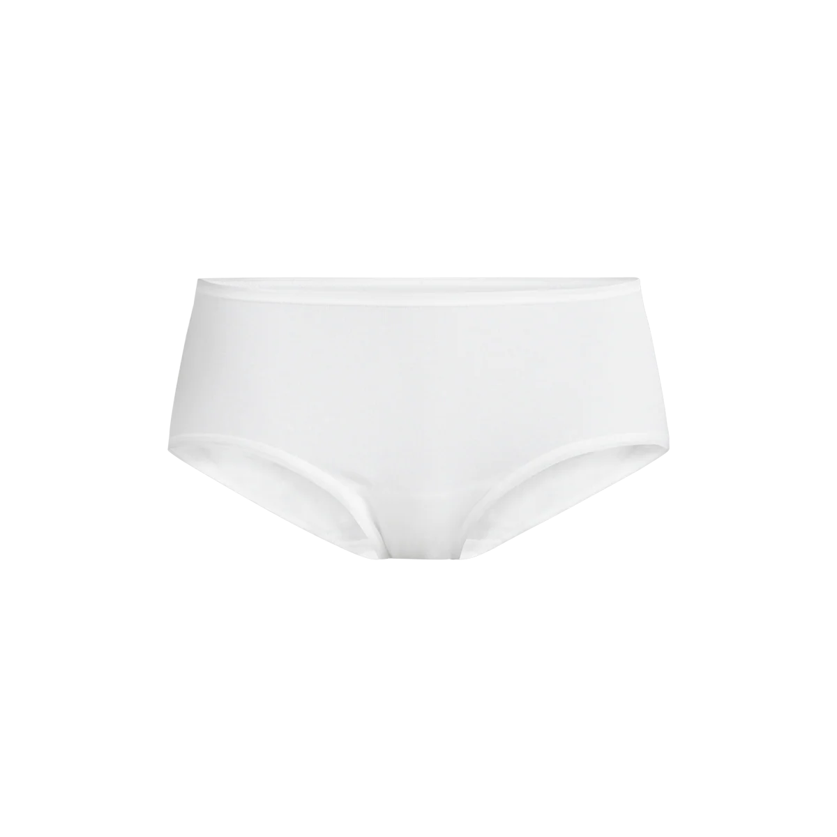 Stretch Cotton Hipster | White