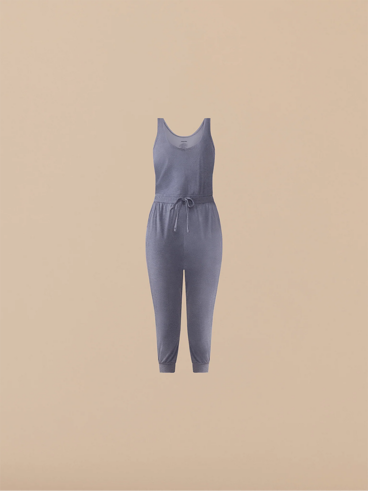 UltraModal™ V-Neck Jumpsuit | Heather Navy