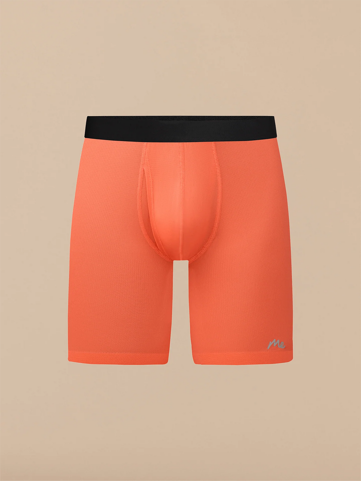 Breathe Long Boxer Brief w/ Fly | Coral