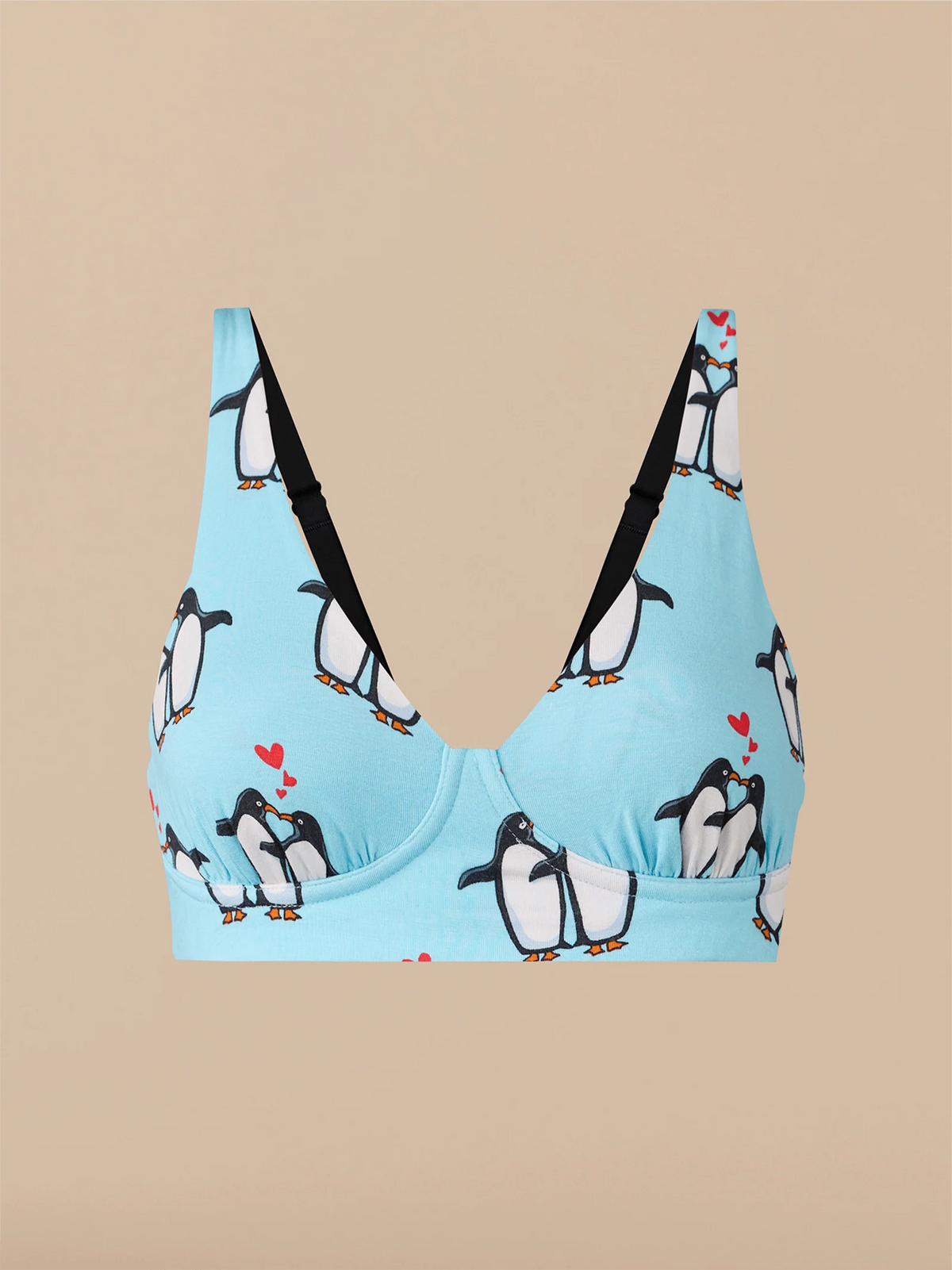 UltraModal™ FeelFree Longline Bralette | You're My Penguin
