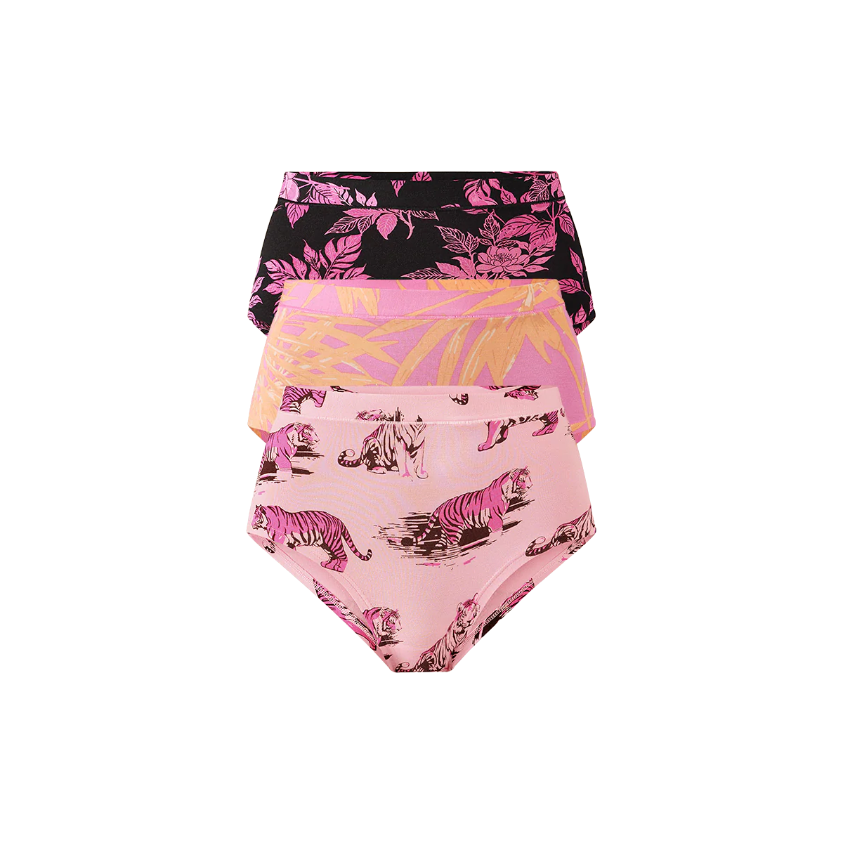 UltraModal™ FeelFree High Waist Cheeky 3-Pack | Sundazed Safari Pack