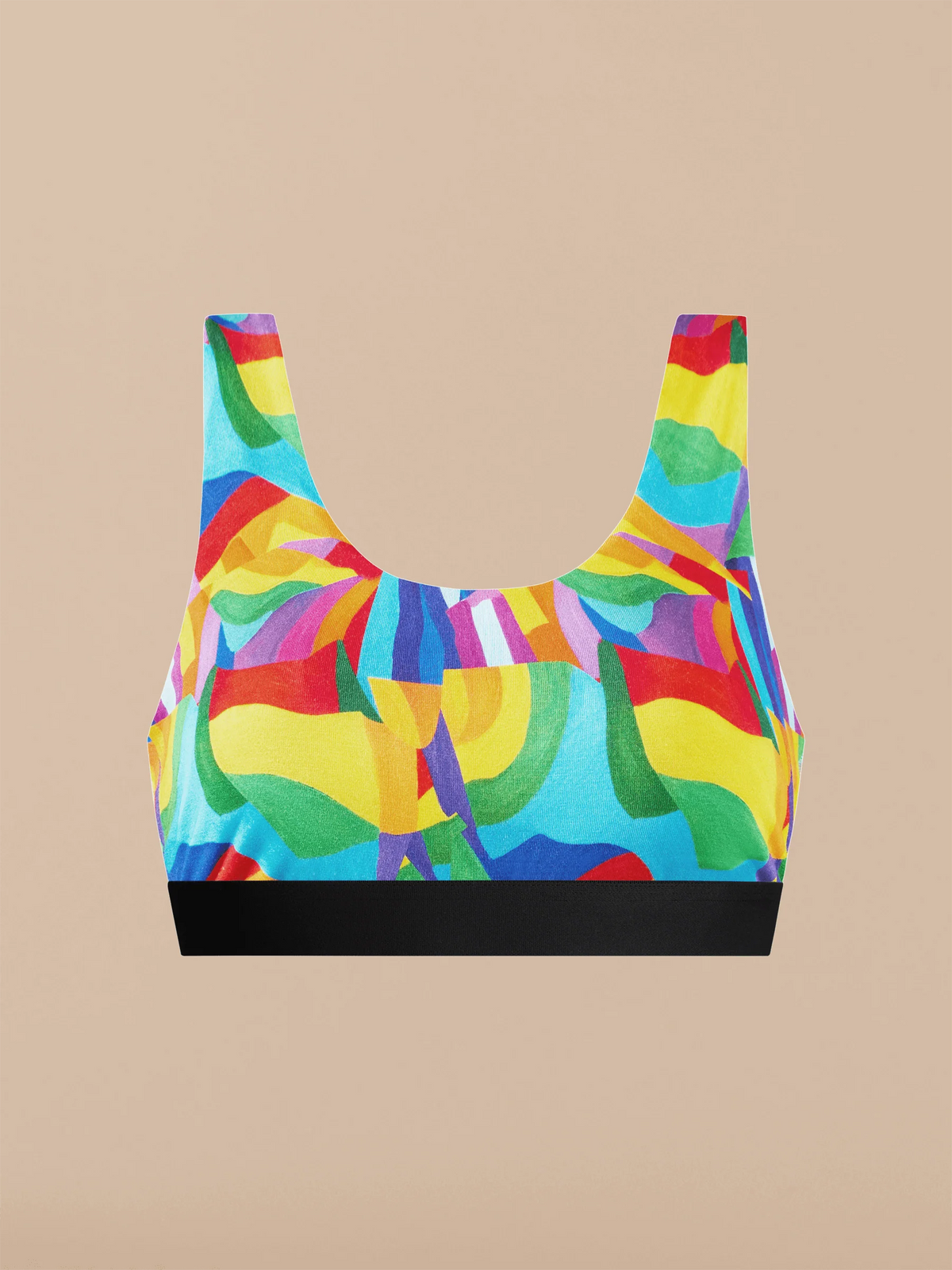 Curvy UltraModal™ Core Scoop Bralette | Painted Pride