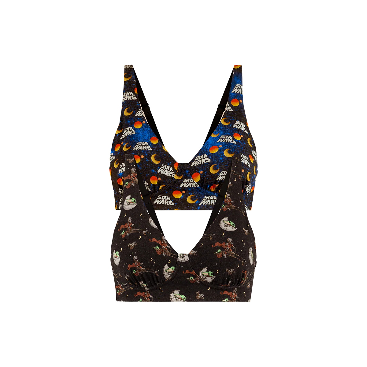 UltraModal™ FeelFree Longline Bralette 2-Pack | Galaxy Far Far Away Pack