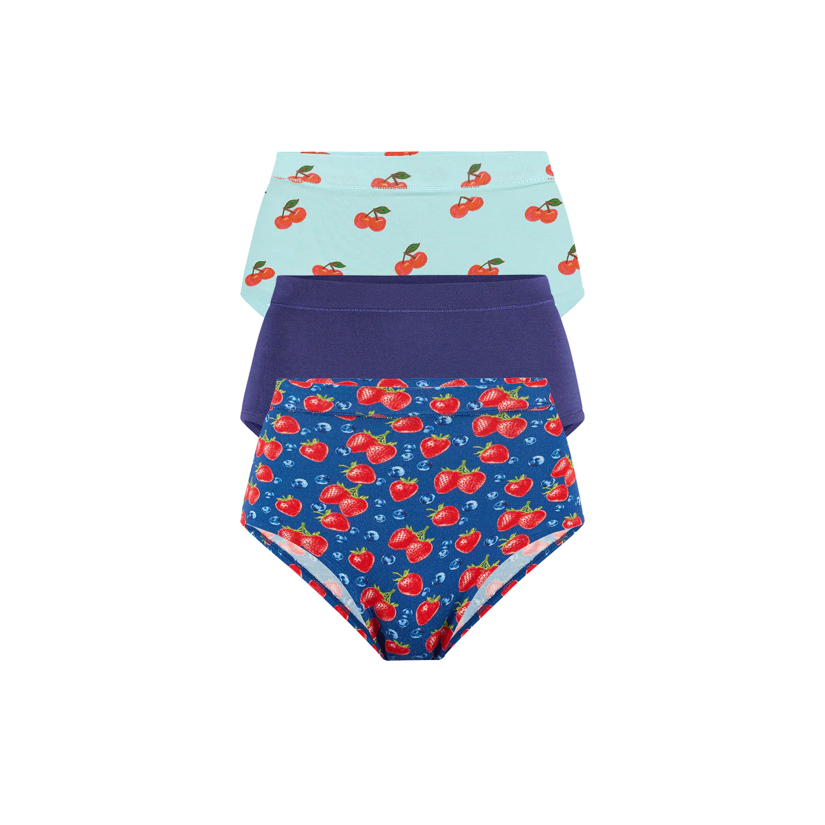 UltraModal™ FeelFree High-Waisted Cheeky 3-Pack | Summer Berries Pack