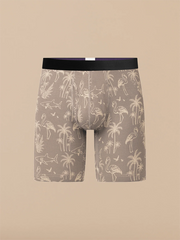 UltraModal™ Core Long Boxer Brief w/ Fly | Grey Wild Life