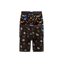 UltraModal™ Core Ball Caddy™ Long Boxer Brief w/ Fly 2-Pack | Galaxy Far Far Away Pack