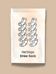 Mystery Heritage Crew Sock 10-Pack | It's a Mystery!
