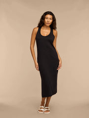 Daily Racerback Tank Dress | Black