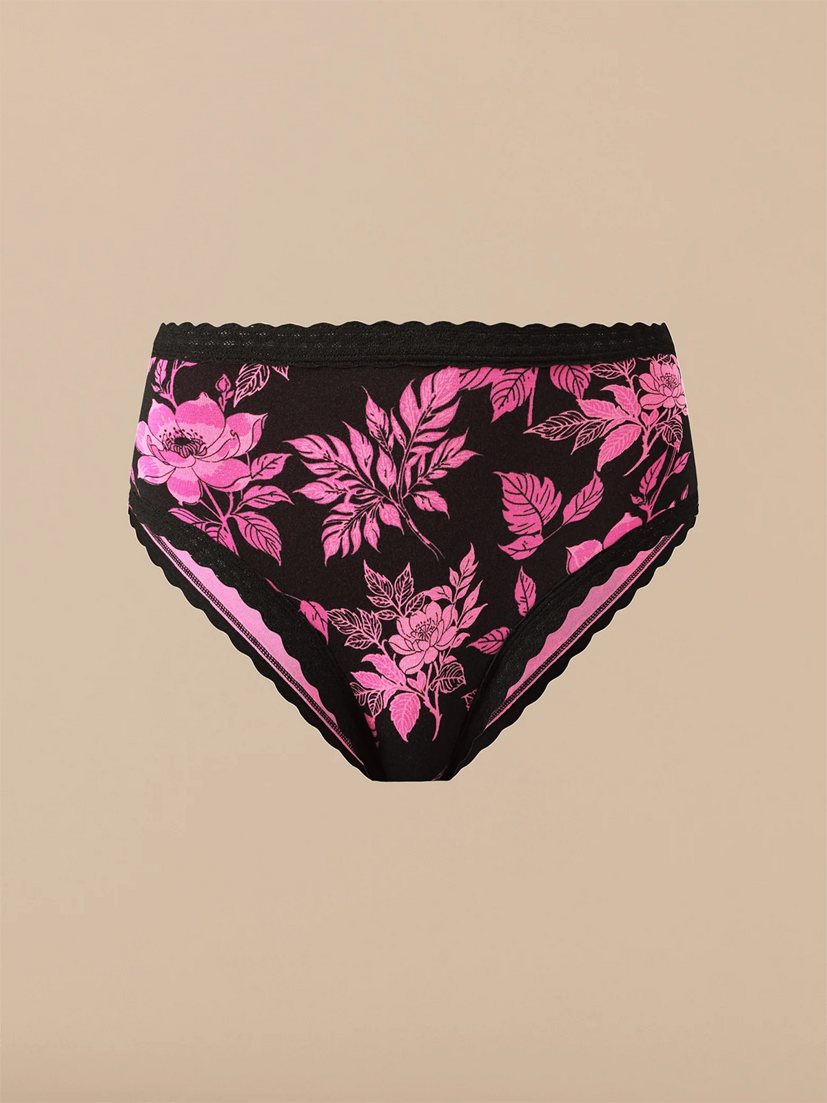 UltraModal™ Lace High-Waisted Cheeky Bikini | Pink Bloom