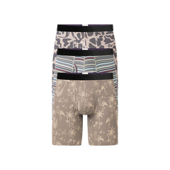 UltraModal™ Core Long Boxer Brief w/ Fly 3-Pack | Beach Boheme Grey Pack