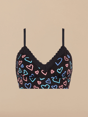 UltraModal™ Lace Plunge Bralette | Electric Hearts 2.0