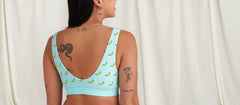 Stretch Cotton Scoop Bralette | Go Bananas