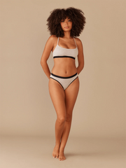 UltraModal™ Core T-Back Bralette | Heather Grey