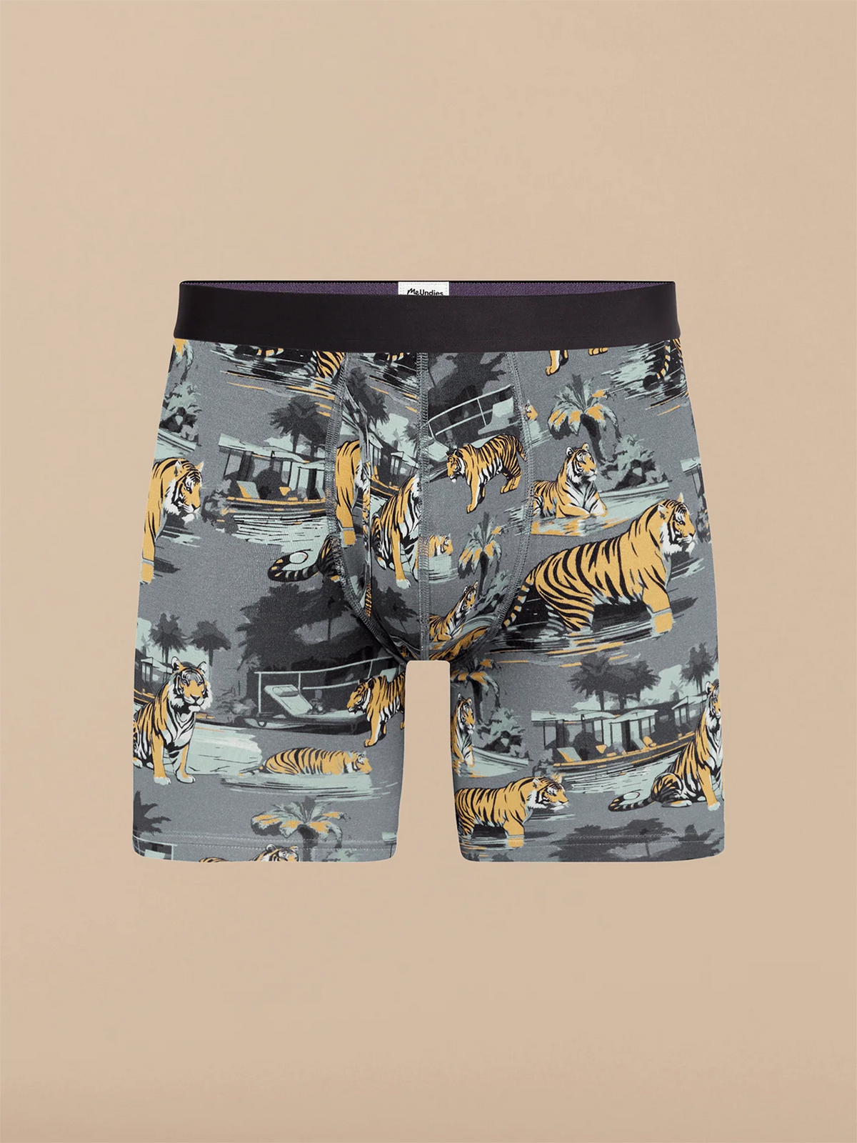 UltraModal™ Core Ball Caddy Boxer Brief w/ Fly | Poolside Tiger